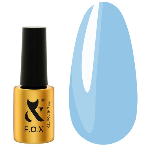 Lakier hybrydowy FOX Spring 2026 002 niebieski 7 ml - Фото №1