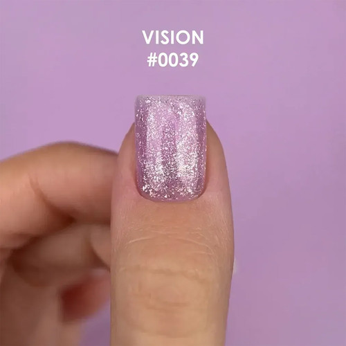 Żel do paznokci DNKa Builder Gel Vision 0039 fioletowy 30 ml - Фото №3