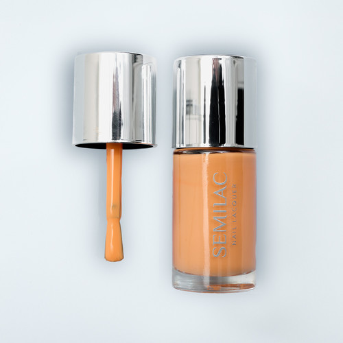 Klasyczny lakier do paznokci Semilac Nail Lacquer 121 Neon Orange 9 ml - Фото №2
