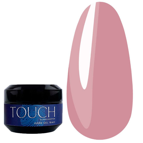 SALE Гель для наращивания Touch Hard Gel 03 персиково-розовый 15 мл - Фото №1
