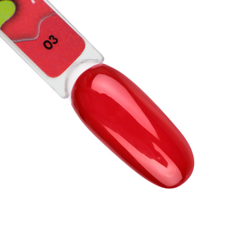 Gel polish TUFI profi REDLINE 03 Core bright red 10 ml (0331243) - Фото №5