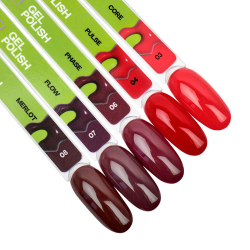 Gel polish TUFI profi REDLINE 03 Core bright red 10 ml (0331243) - Фото №6