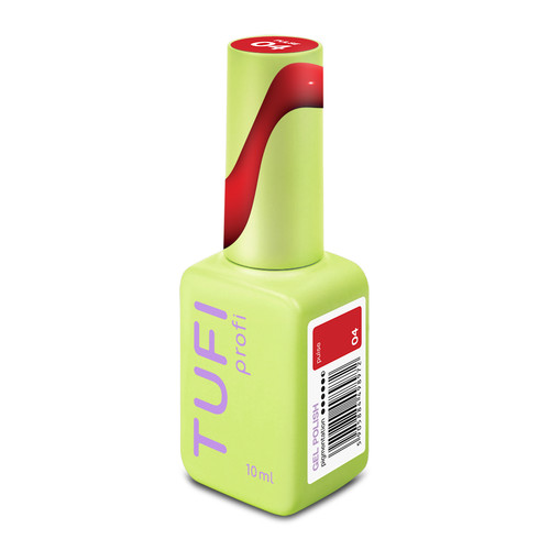 Gel polish TUFI profi REDLINE 04 Pulse classic red 10 ml (0331244) - Фото №8