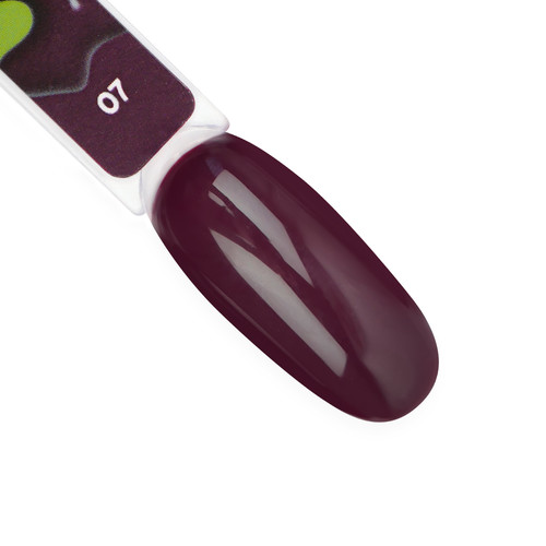 Gel polish TUFI profi REDLINE 07 Flow dark burgundy 10 ml (0331247) - Фото №4