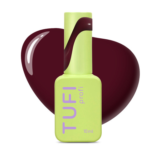 Gel polish TUFI profi REDLINE 08 Merlot burgundy 10 ml (0331248) - Фото №1