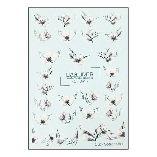 Слайдер дизайн UAslider цветы Color and Foil 841 - Фото №1