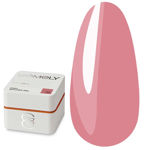 Żel budujący GEMELY Fast Builder Gel 21 kremowo-różowy 30 ml (7704100) - Фото №1