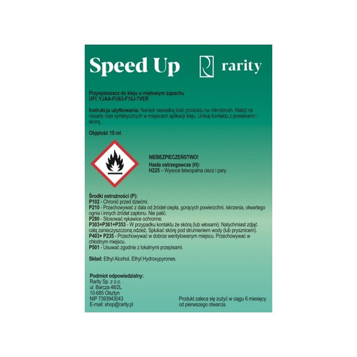 Przyspieszacz do kleju Rarity 15 ml - Фото №2