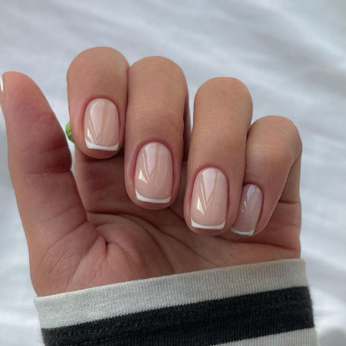 Wiosenny manicure „french”