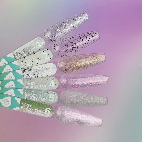 Top hybrydowy YOUARECUTE Top Easy Peasy 6 biały 5 ml (992-5610-1631) - Фото №4