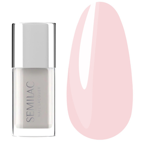 Klasyczny lakier do paznokci Semilac Nail Lacquer 105 Delicate French 9 ml - Фото №1