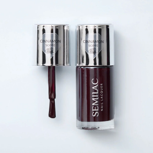 Klasyczny lakier do paznokci Semilac Nail Lacquer 112 Wine Red 9 ml - Фото №2