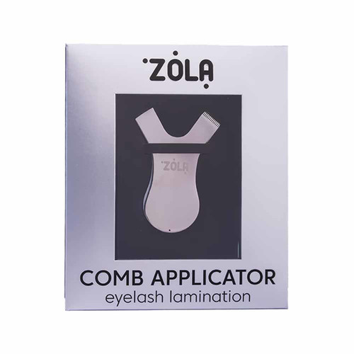 Metalowy aplikator grzebieniowy ZOLA Srebrny - Фото №3