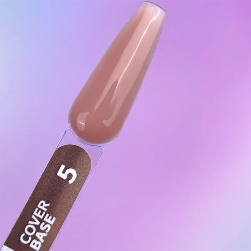 Baza hybrydowa YOUARECUTE Cover Base 5 cappuccino 5 ml (962-3968-0972) - Фото №3