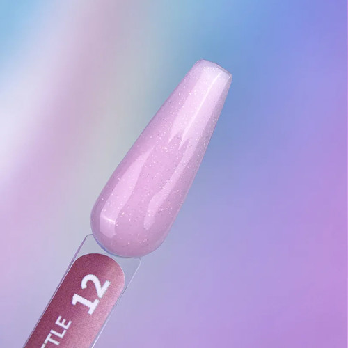 Żel budujący YOUARECUTE Bottle Gel 12 różowy z połyskiem 5 ml (994-4007-0964) - Фото №3
