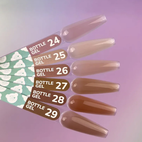 Żel budujący YOUARECUTE Bottle Gel 29 jasnobrązowy 5 ml (994-5621-1637) - Фото №4