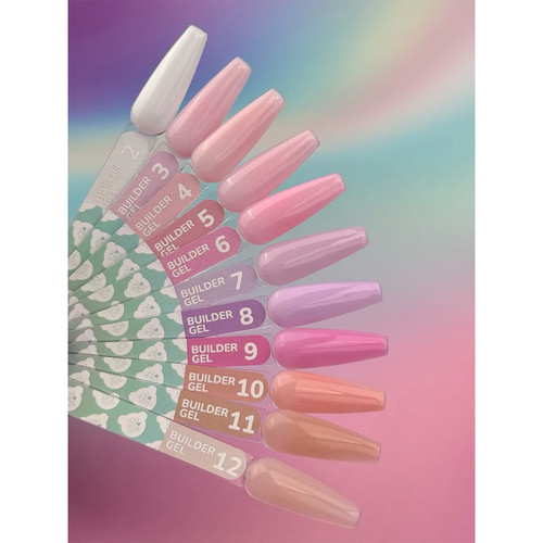 Żel budujący YOUARECUTE Builder Gel 6 pastelowy róż 15 ml (995-4855-1356) - Фото №4