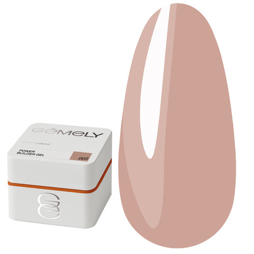 Żel budujący GEMELY Power Builder Gel 03 beżowy 30 ml - Фото №1
