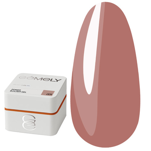 Żel budujący GEMELY Power Builder Gel 04 ciemny beż 30 ml - Фото №1