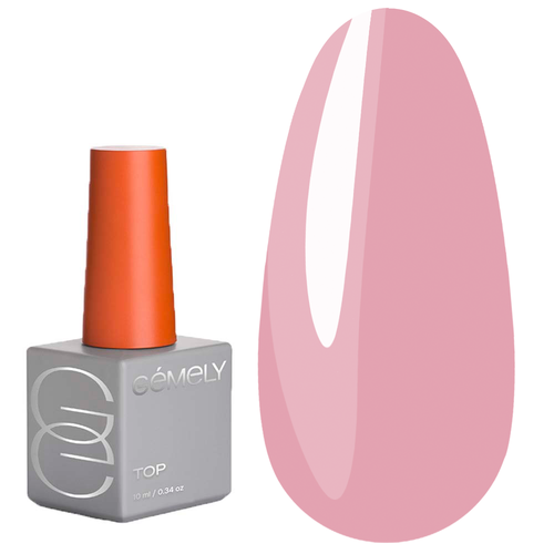 Top hybrydowy GEMELY Neo Cover 06 bogaty róż bez warstwy lepkiej z filtrem UV 10 ml - Фото №1