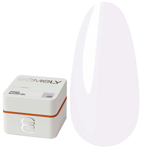 Żel budujący GEMELY Power Builder Gel 12 mlecznofioletowy 30 ml - Фото №1