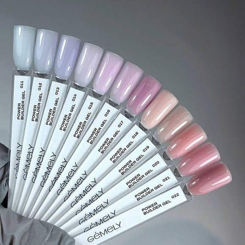 Gel for extension GEMELY Power Builder Gel 22 deep beige 30 ml - Фото №4