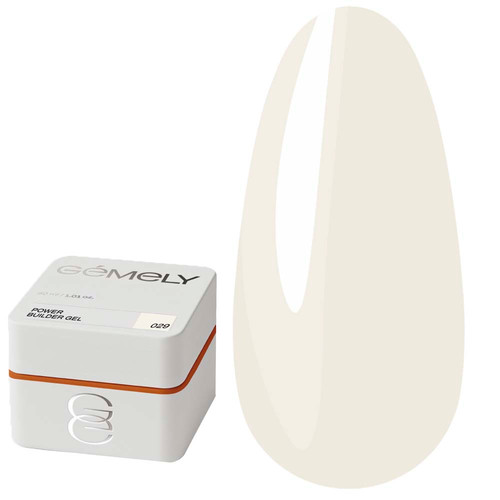 Гель для наращивания GEMELY Power Builder Gel 29 айвори 30 мл - Фото №1