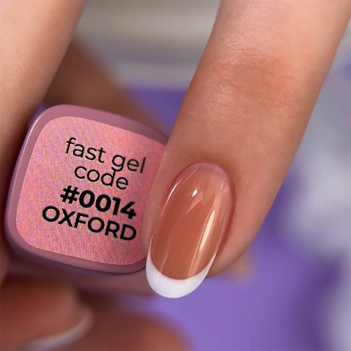 Żel do paznokci DNKa FAST GEL Oxford #0014 karmelowo-brzoskwiniowy 12 ml (FTFG0014-12) - Фото №2