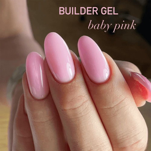 Гель для наращивания Touch Builder gel Baby pink 30 мл - Фото №4