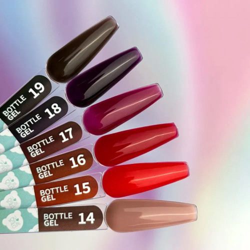 Żel budujący YOUARECUTE Bottle Gel 19 brązowy 5 ml (994-4014-0957) - Фото №4