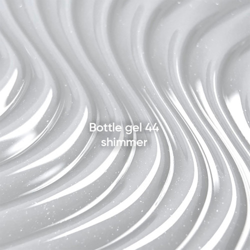 Żel przedłużający NAILSOFTHEDAY Bottle gel 44 biały z połyskiem 10 ml - Фото №2