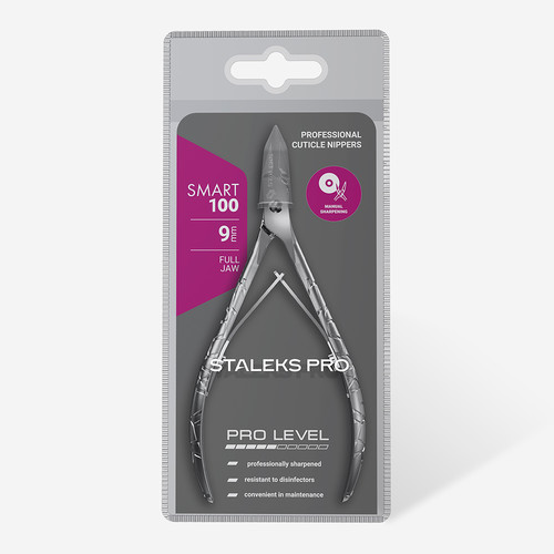 Professional cuticle nippers Staleks SMART 100 9 mm - Фото №3