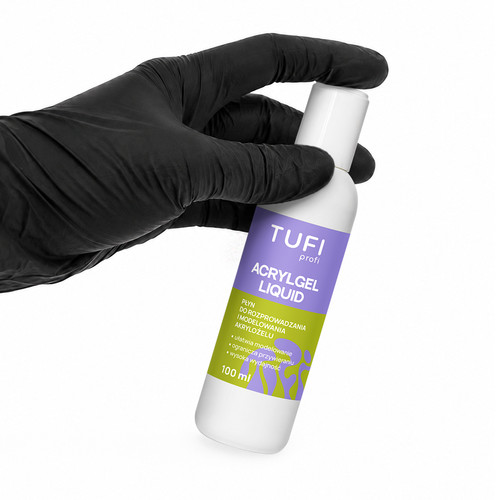 Płyn do rozprowadzania i modelowania akrylożelu TUFI profi ACRYLGEL LIQUID 100 ml - Фото №2