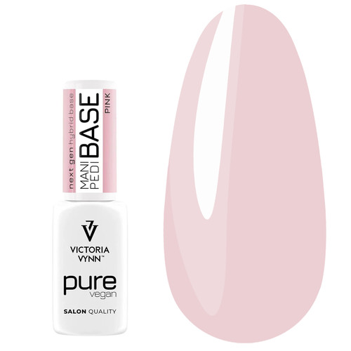 Baza hybrydowa VICTORIA VYNN MANI PEDI BASE Pink 8 ml - Фото №1
