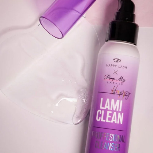 Profesjonalny preparat po laminacji rzęs i brwi Pimp My Lashes x HAPPY LASH Happy Lami Clean 100 ml - Фото №2
