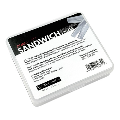 Formy górne i dolne Slowianka Dual Form Sandwich Ballerina Square - Фото №1