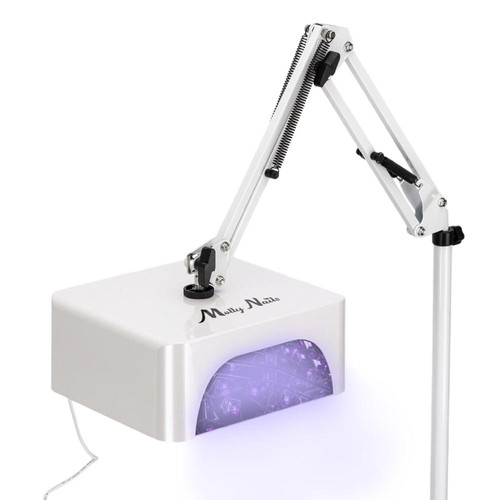 Лампа для ногтей Molly Nails UV/LED 36W для гель-лаков гелей акрилогелей белая V10 - Фото №1