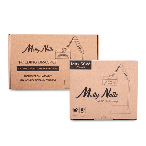 Лампа для ногтей Molly Nails UV/LED 36W для гель-лаков гелей акрилогелей белая V10 - Фото №7