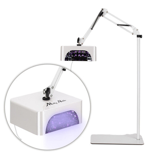 Лампа для ногтей Molly Nails UV/LED 36W для гель-лаков гелей акрилогелей белая V10 - Фото №8
