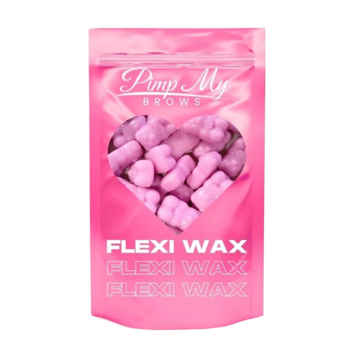 Elastyczny twardy wosk Pimp My Brows Flexi Wax różowa perła 100 g - Фото №1
