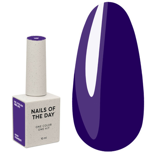 Lakier hybrydowy NAILSOFTHEDAY 293 Vibe jasnofioletowy 10 ml - Фото №1