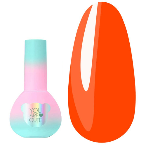Гель-лак YOUARECUTE Color 160 неоново-оранжевый 5 мл (993-5892-1734) - Фото №1