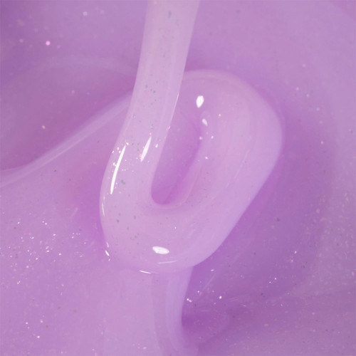 Gel for extensions Dark Smart Builder gel 33 light purple with shimmer 15 ml - Фото №2