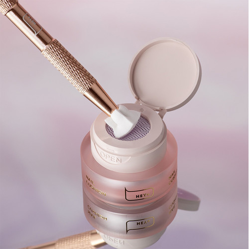 Zestaw farb żelowych i akcesoriów do ombre HEYLOVE White 6 szt. - Фото №6