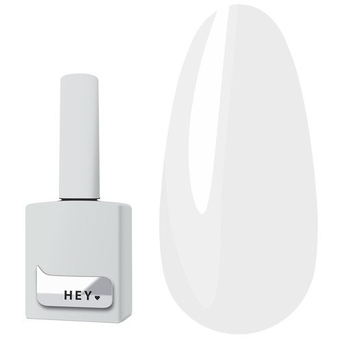Baza hybrydowa HEYLOVE Tint base Nude Bride mlecznobiały 15 ml - Фото №1