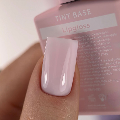 Baza hybrydowa HEYLOVE Tint base Sunset Lipgloss cukierkowy róż 15 ml - Фото №2