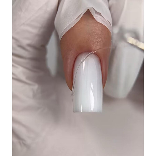 Zel gumowy do zdobień paznokci HEYLOVE Gum Gel Clear 5 g - Фото №3