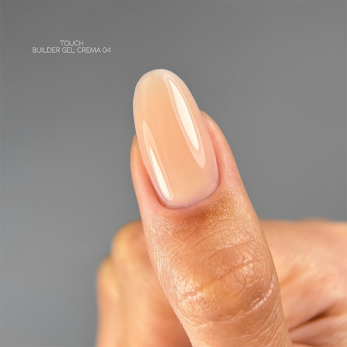 Żel budujący TOUCH Builder gel Crema 04 beżowy 30 ml - Фото №3