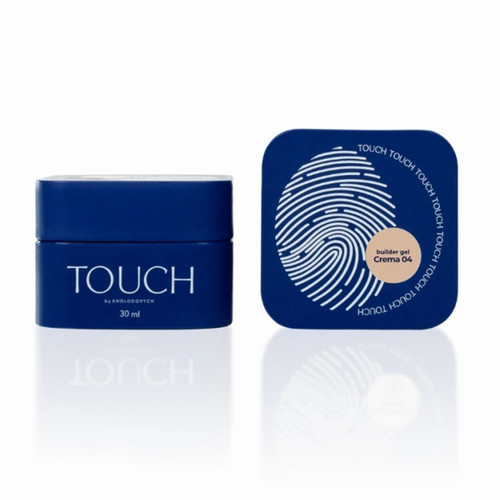 Żel budujący TOUCH Builder gel Crema 04 beżowy 30 ml - Фото №5