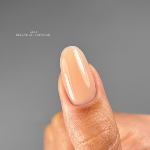 Żel budujący TOUCH Builder gel Crema 05 karmelowy beż 30 ml - Фото №3